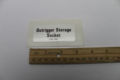 DECAL,OUTRIGGER STORAGE,ST2