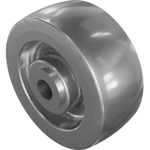 WHEEL,5 IN. GRAY POLYURETHANE