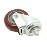 CASTER, POST, 3.5 (DARK RED)