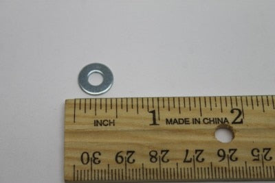 WASHER, FLAT, MS, #8, Y