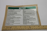 DECAL,NOTICE,OPER INST PLAT,DC