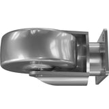 CASTER,PLT.  2.0 X .75