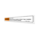 DECAL,WARNING,TIP-OVER