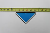DECAL,TRIANGLE,BLUE