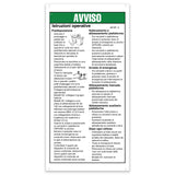 DECAL, NOTICE, OPERATOR INSTRUCTIO