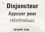 DECAL, LABEL, CIRCUIT BREAKER