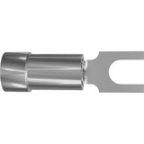 TERMINAL, FORK, #6, 22-18 AWG, TIN, 0.150 OD, PANDUIT, LOOSE