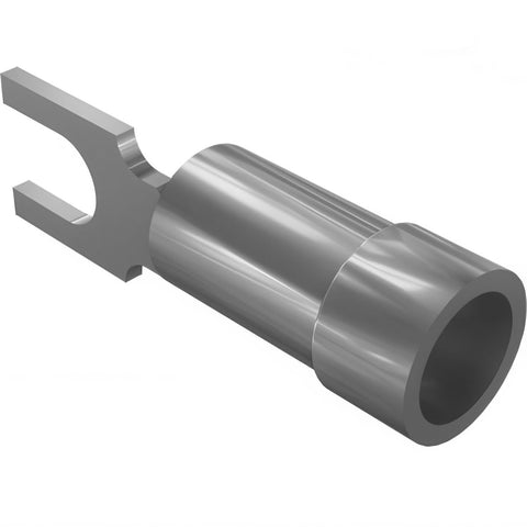 TERMINAL, FORK, #6, 22-18 AWG, TIN, 0.150 OD, PANDUIT, LOOSE