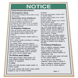 DECAL,NOTICE,OPER INST,PCP