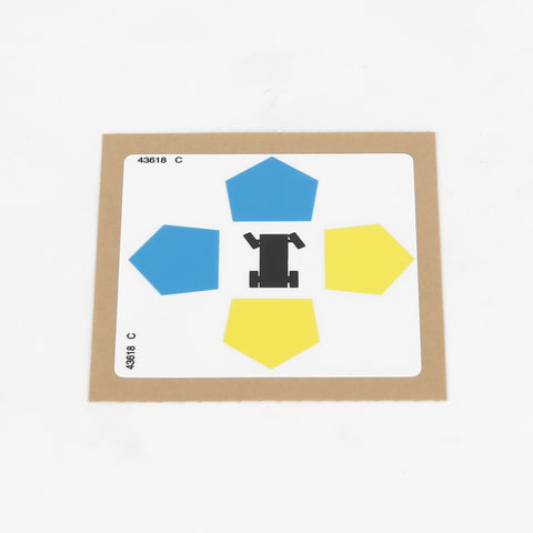 DECAL, LABEL - DIRECTION ARROWS