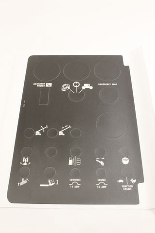 DECAL,GROUND CONTROL PANEL-S40
