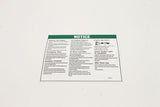 DECAL,NOTICE,OPER INST.IC***