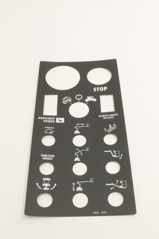 DECAL,GROUND CONTROL PANEL**
