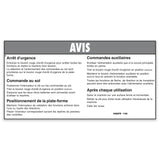 DECAL,NOTICE,GRD OPER INSTRUC