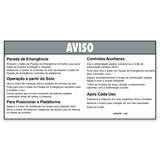 DECAL, NOTICE, GRD OPER INSTRUC