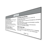 DECAL, NOTICE, GRD OPER INSTRUC