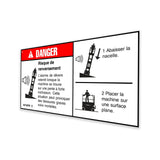 DECAL, DANGER, TIP-OVER, TILT