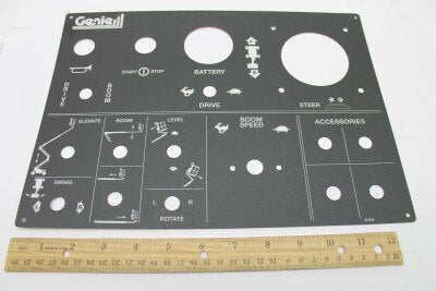DECAL,CONTROL BOX (PLATFORM)