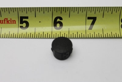 PLUG,NYLON .50 BLACK DOMED