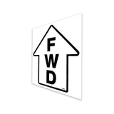 DECAL,FORWARD ARROW