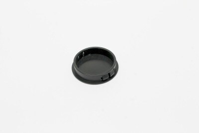 PLUG,NYLON 2.00 BLACK DOMED