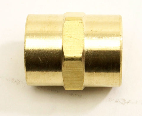 COUPLING,3/8X1.12,BRASS