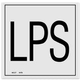 DECAL,LPS (4X4)