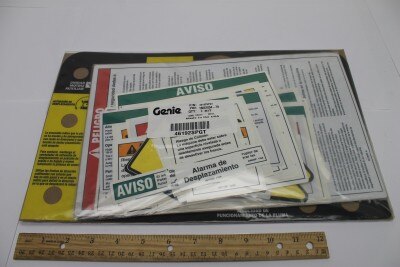 DECAL KIT,INSTRUCTIONAL,Z30N