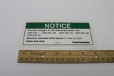 DECAL,NOTICE,26 IN OUTRIGGR,CE