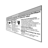 DECAL,DANGER,BATTERY SAFETY