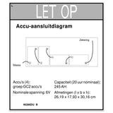 DECAL,NOTICE,BATTERY CONNECT