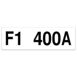 DECAL,LABEL,FUSE,F1,400A