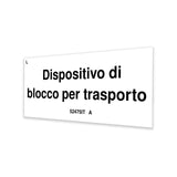 DECAL, LABEL, TRANSPORT TIEDOWN, I