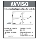 DECAL,NOTICE,BATTERY CONN DIAG