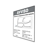 DECAL,NOTICE,BATTERY CONN DIAG