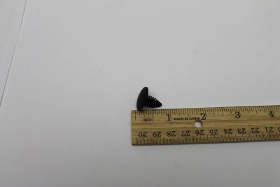 PLUG,1/4 X .400,BLK
