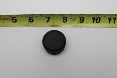 BUMPER, PLASTIC, 1.25 O.D.