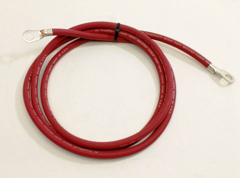 CABLE ASSY,#4 RED, 60
