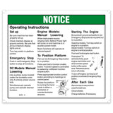 DECAL, NOTICE, OPERATOR INSTRUCTIO