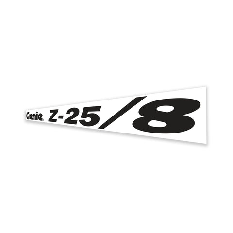DECAL,COSMETIC,GENIE Z-25/8