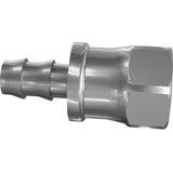 HOSE END,BARB,FEM.STR.8-6