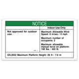 DECAL,NOTICE,SIDE FRC,2632CE