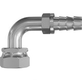 HOSE END,BARB,FEM 90,ORFS,-8-8