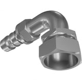 HOSE END,BARB,FEM 90,ORFS,-8-8