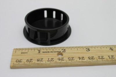 PLUG,NYLON 2.093 BLACK DOMED