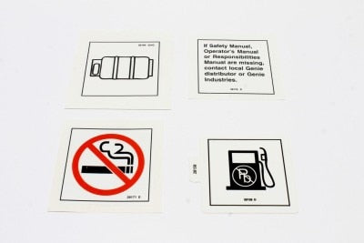 DECAL KIT,SFTY/INSTR.GASZ45**