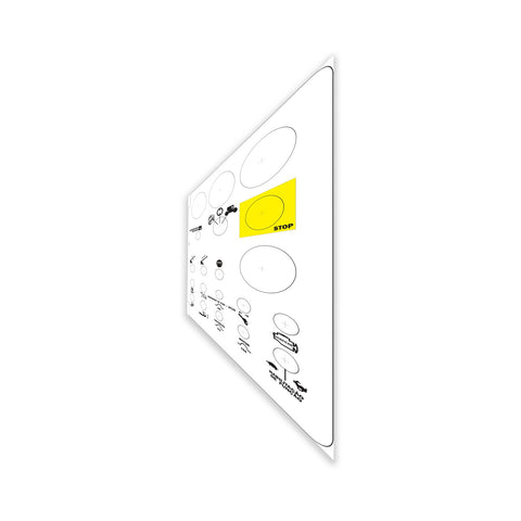 DECAL, GROUND CONTROL, PANEL, PORT