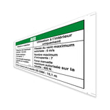 DECAL, NOTICE, SIDE FORCE CE