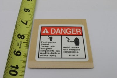 DECAL,DANGER,HIGH VOLTAGE