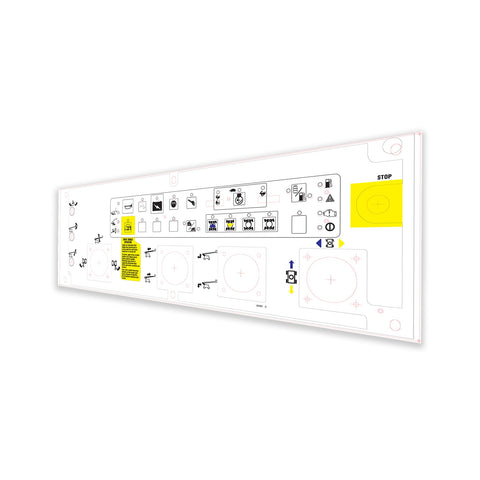 DECAL,PLAT CONTROL PANEL,Z80**